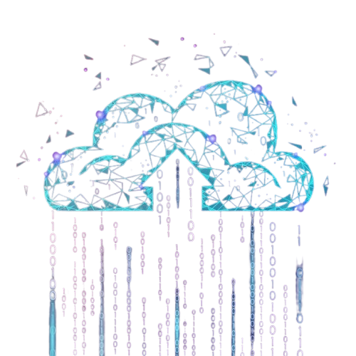 Students learning technology